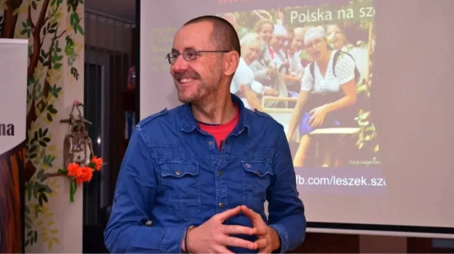 Leszek Szczasny gościem Biblioteki Publicznej w Broku (zdjęcia)