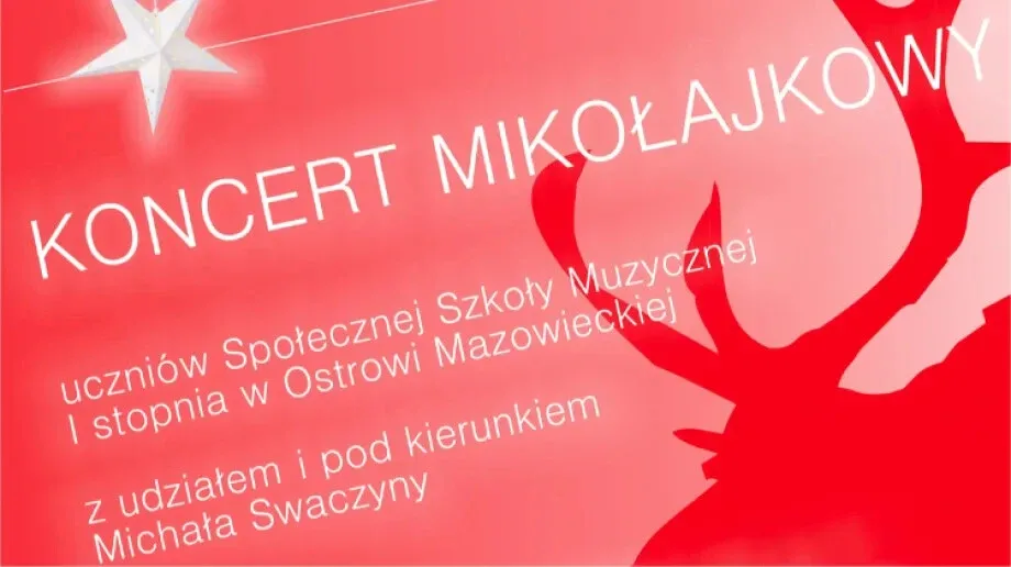 Koncert mikołajkowy w Ostrowi Mazowieckiej