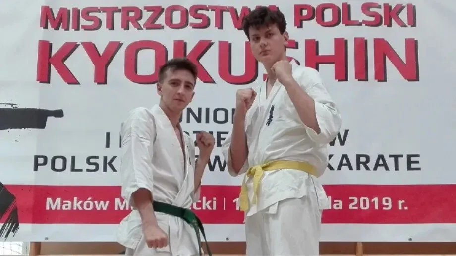Brokowscy karatecy na mistrzostwach Polski w Makowie Mazowieckim