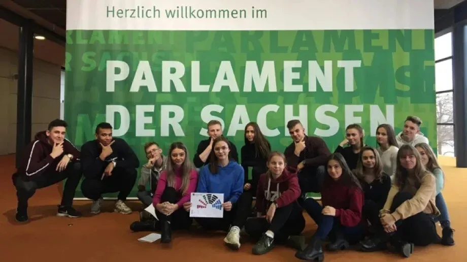 Uczniowie 'Ekonomika' w niemieckim Chemnitz (zdjęcia)