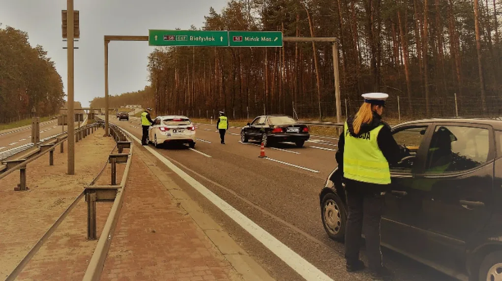 Dziś wzmożone działania policji na drogach Mazowsza