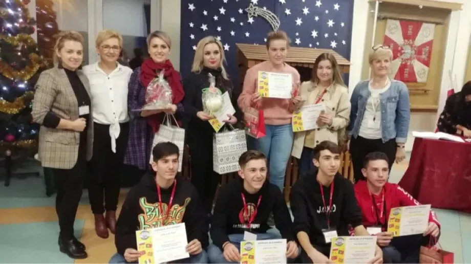 Kolejna wizyta europejskiej młodzieży w małkińskiej 'dwójce' (zdjęcia)