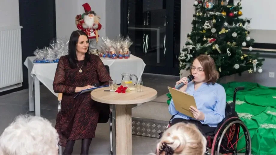 Spotkanie noworoczne Środowiskowego Domu Samopomocy (zdjęcia, wideo)
