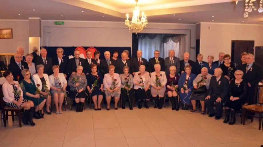 Jubileusz pożycia małżeńskiego w Małkini Górnej (zdjęcia)