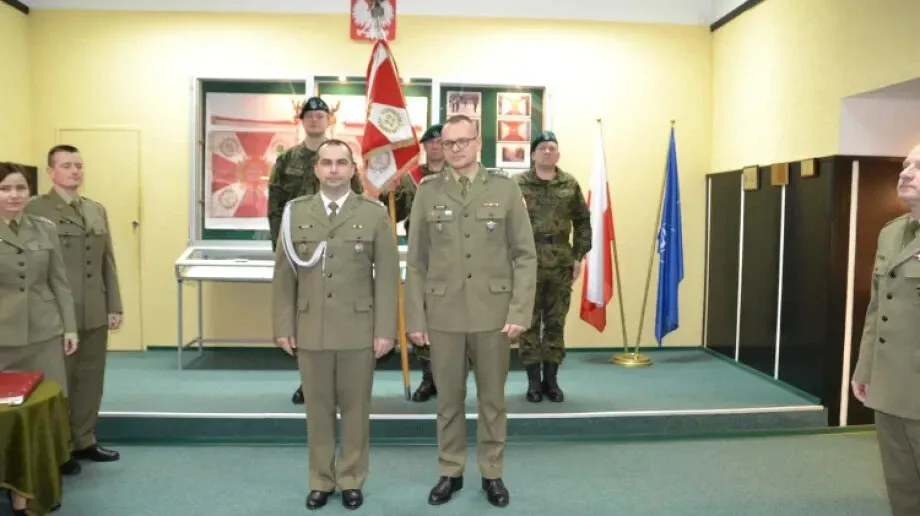 Major Barański pożegnał się z Komorowem