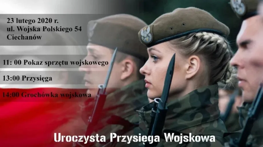 Pierwsza przysięga terytorialsów w tym roku