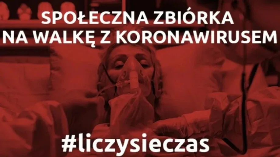 Społeczna zbiórka na zakup sprzętu dla szpitali