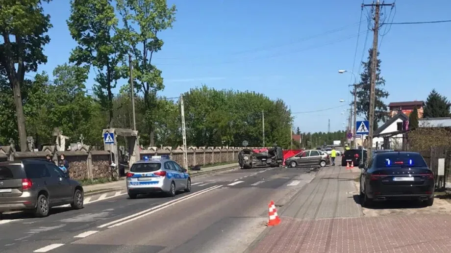 Śmiertelny wypadek przy ulicy Lubiejewskiej