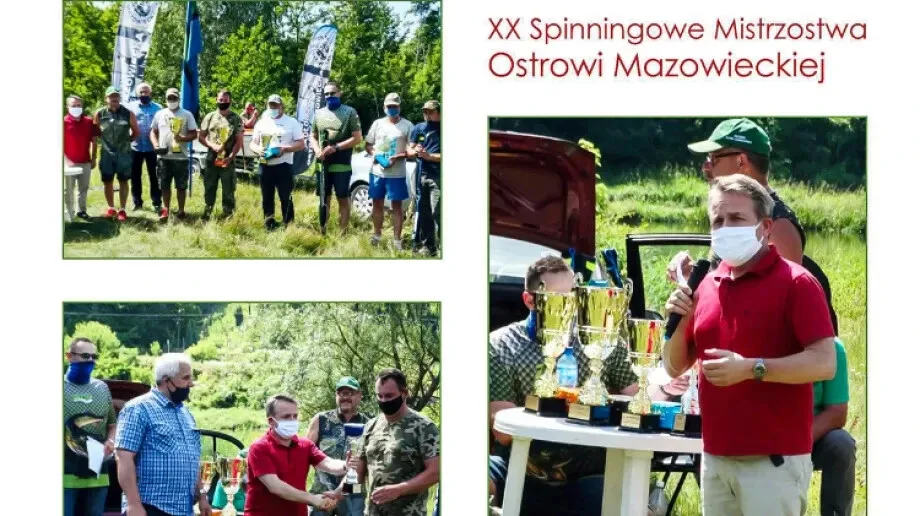 Łowienie ryb nad stawem?