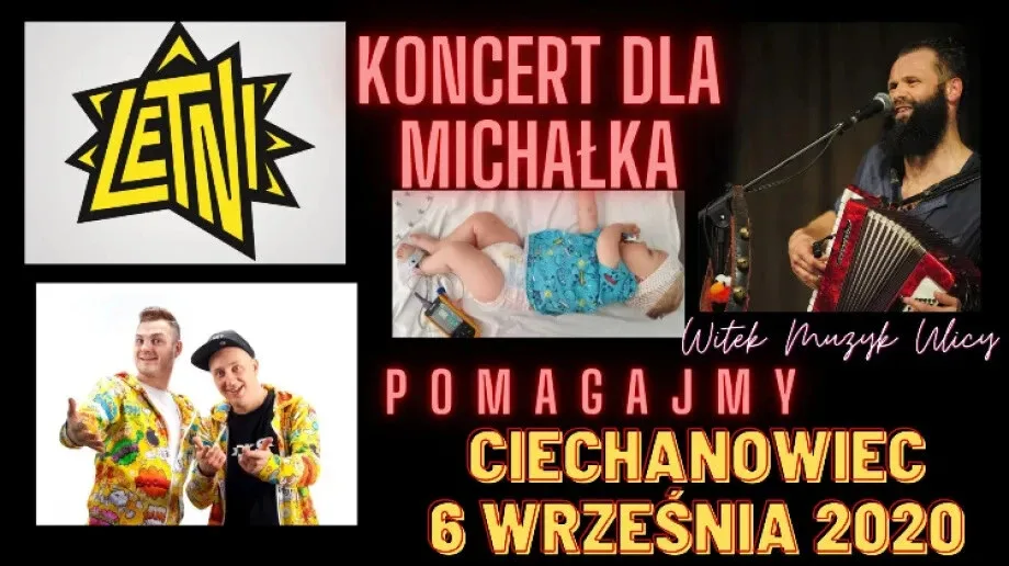 Koncert w Ciechanowcu! Wystąpi Letni, Chamski Podryw oraz Witek Muzyk Ulicy
