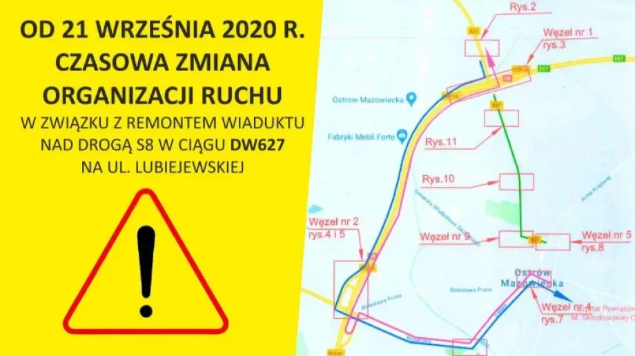 Sprawdź, jak zmieni się organizacja ruchu na terenie miasta
