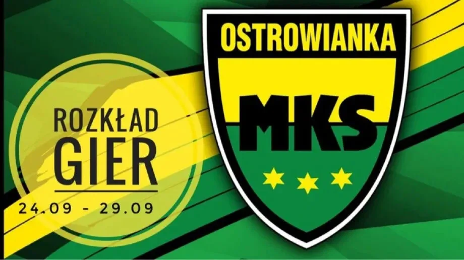 Harmonogram spotkań MKS-u Ostrowianka