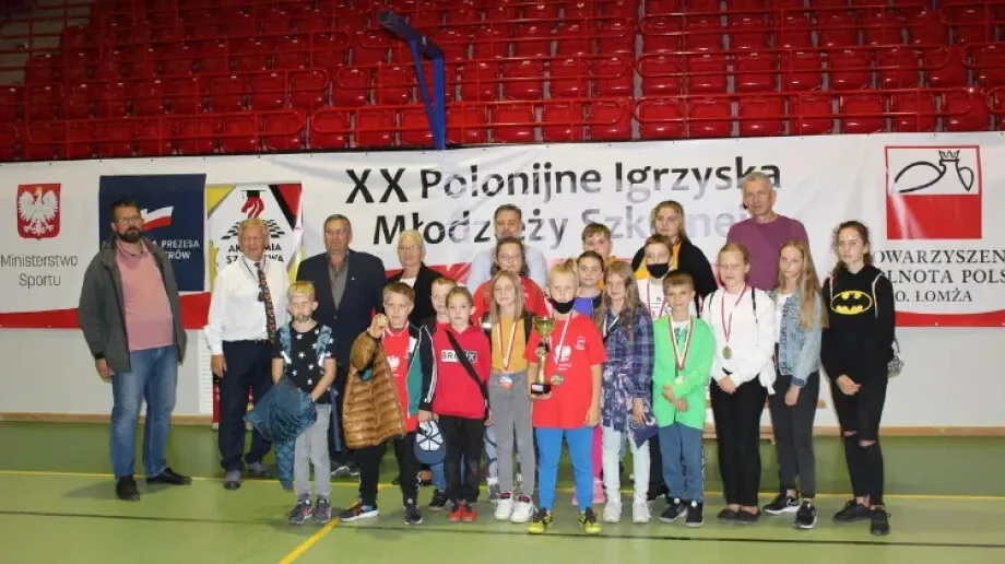 Igrzyska Młodzieży Szkolnej w wykonaniu uczniów z Andrzejewa