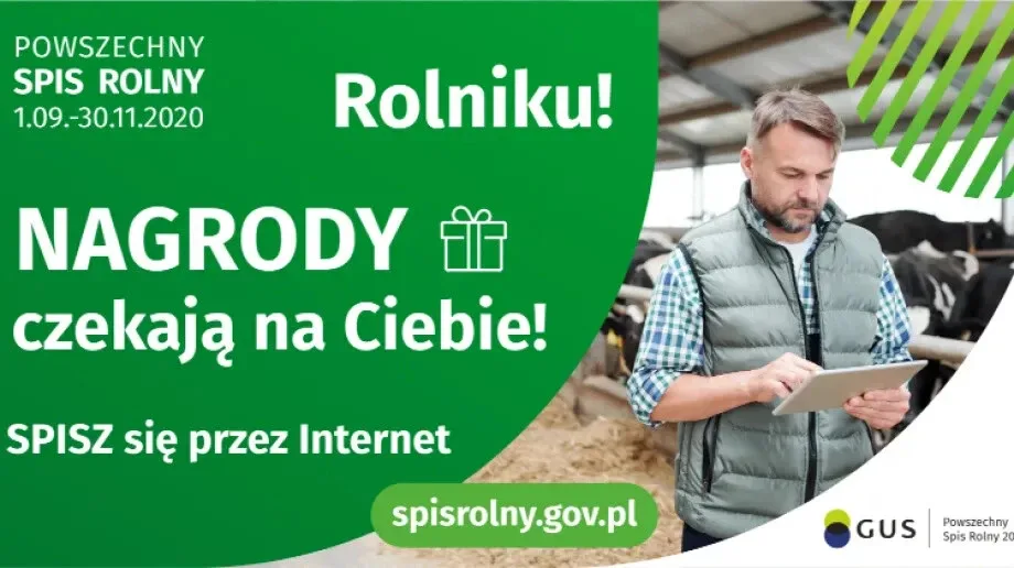 Weź udział w spisie rolnym i zdobądź nagrody
