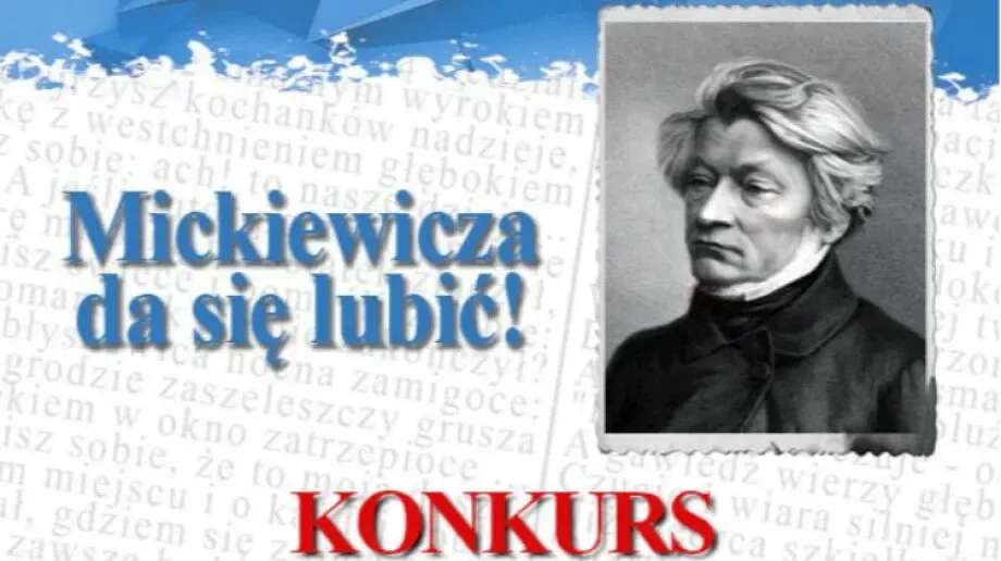 Rubinek ogłasza konkurs popularyzujący twórczość Adama Mickiewicza