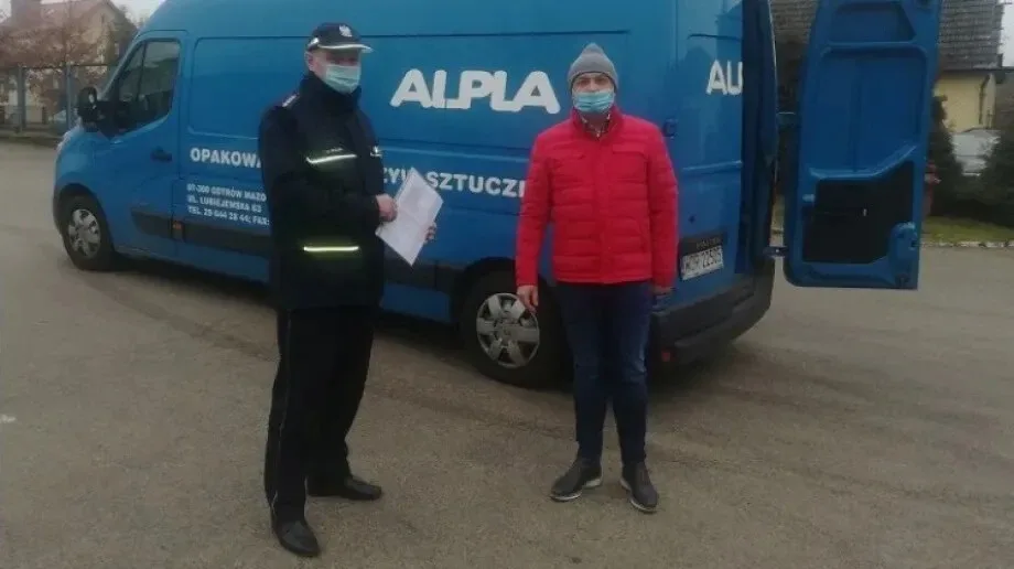 1296 litrów wody dla ostrowskich policjantów