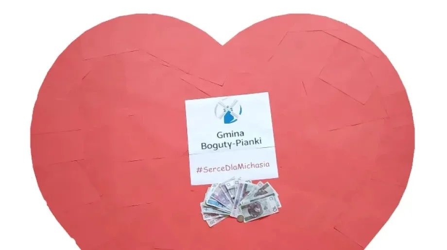 Urząd Gminy Boguty-Pianki w akcji #SerceDlaMichasia