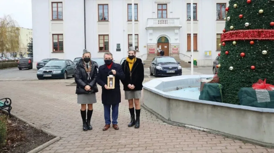 Betlejemskie Światło Pokoju w Ostrowi Mazowieckiej