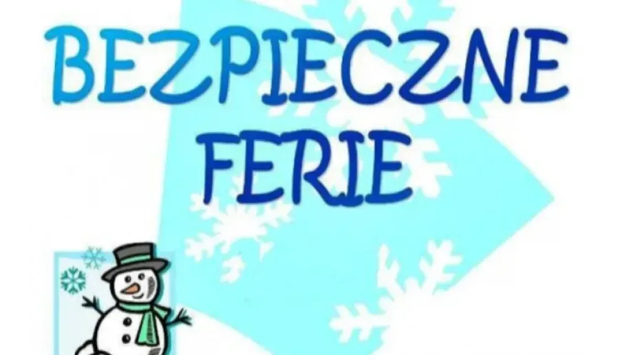 'Bezpieczne ferie' w Szkole Podstawowej nr 1