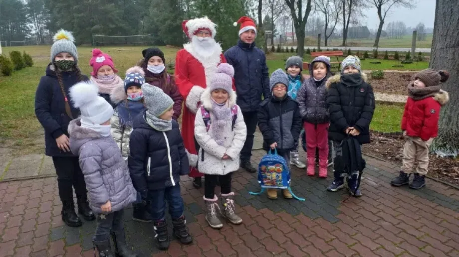 Święty Mikołaj odwiedził Małkinię Górną