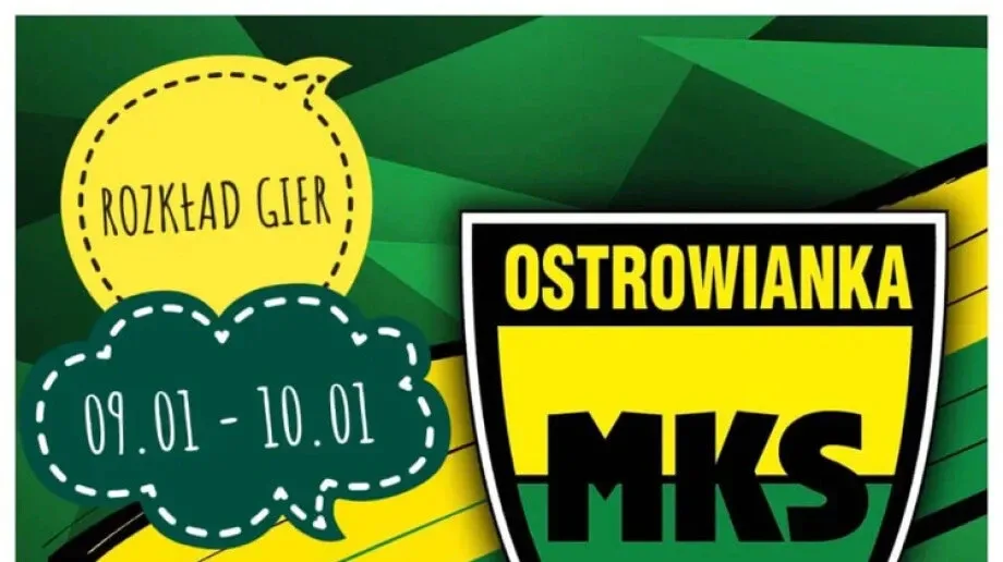 Rozkład gier MKS Ostrowianka w najbliższy weekend