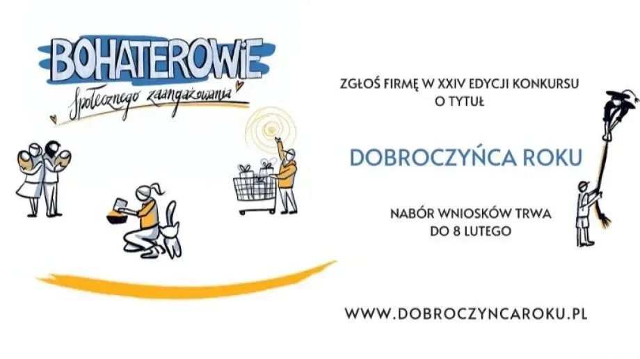 Ruszył konkurs Dobroczyńca Roku