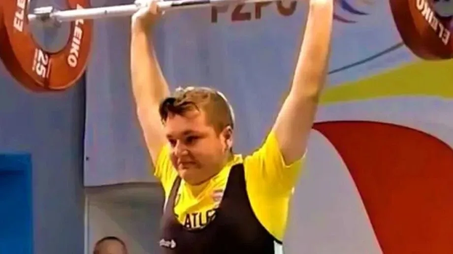 Talent w podnoszeniu ciężarów - Dawid Osowiecki