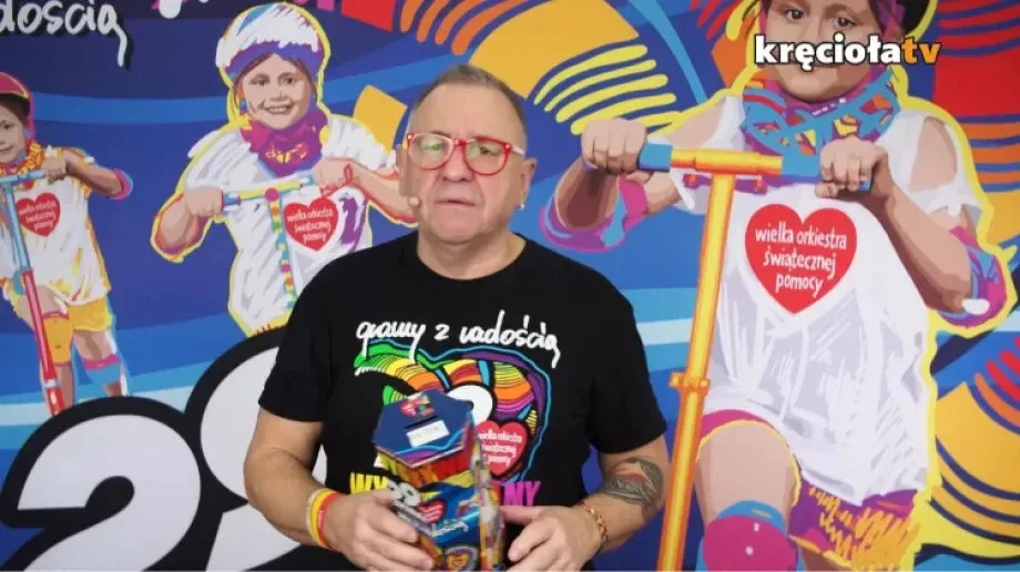 Jerzy Owsiak zaprasza na ostrowski 29. Finał WOŚP (wideo)
