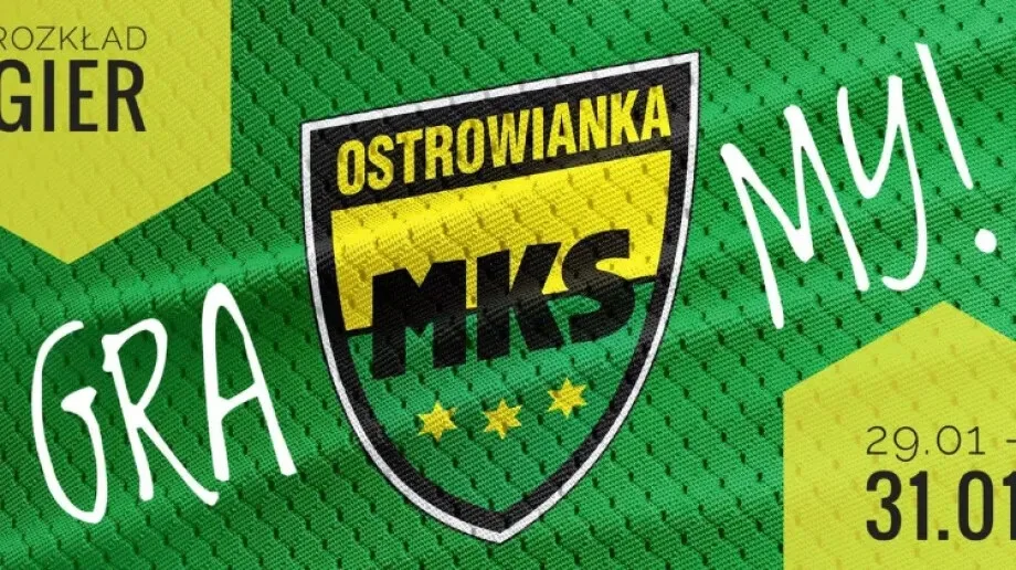 Weekendowy rozkład gier MKS Ostrowianka