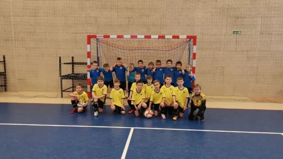 Sparing piłkarskiej sekcji MKS Ostrowianka z rocznika 2012