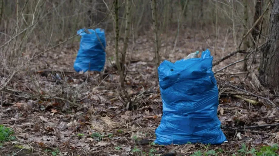 Plogging w Komorowie (zdjęcia)