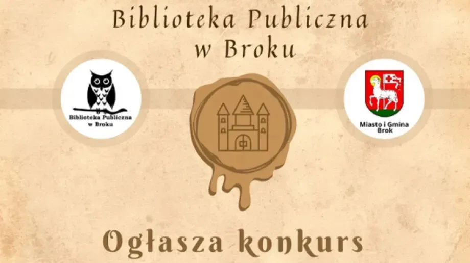 Konkurs na logo promujące obchody 520. rocznicy nadania praw miejskich miastu Brok
