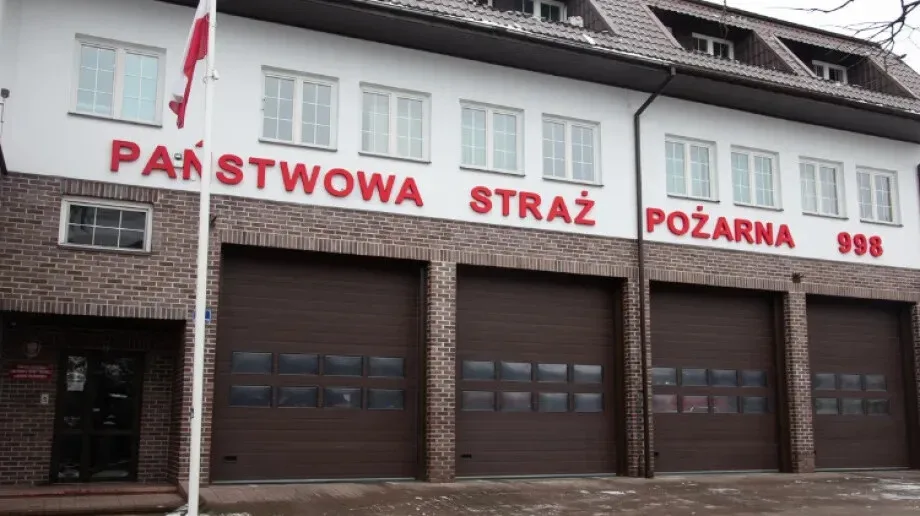 Pożar samochodu na ulicy Widnichowskiej