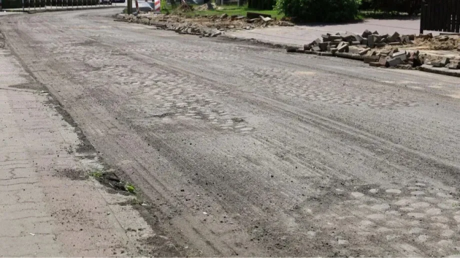 Trwają prace na kolejnym odcinku ulicy Prusa