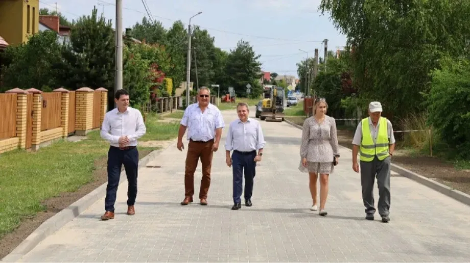 Odbiór ulicy Nocznickiego w Ostrowi Mazowieckiej 