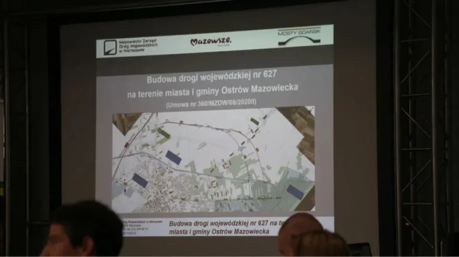Spotkanie z burmistrzem dotyczące małej obwodnicy Ostrowi Mazowieckiej