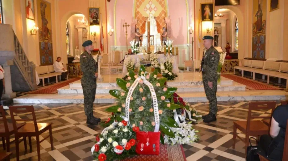 Ostatnia droga płk w st. spocz. Edwarda Łyczkowskiego