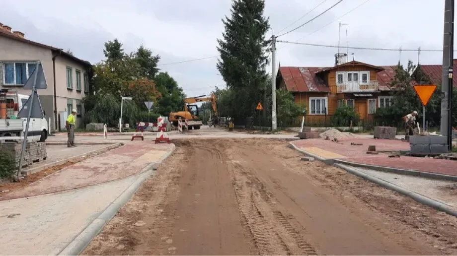 Trwają prace remontowe ulic w gminie Andrzejewo