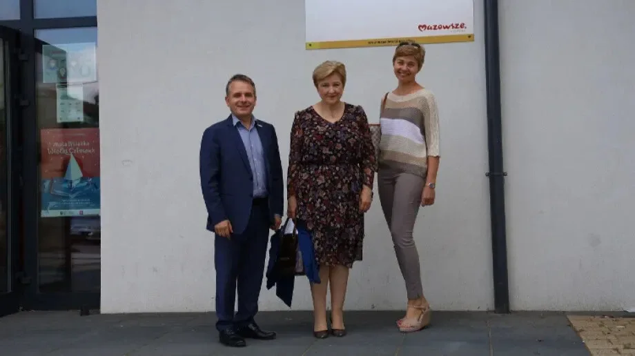 Elżbieta Lanc z wizytą w Ostrowi Mazowieckiej