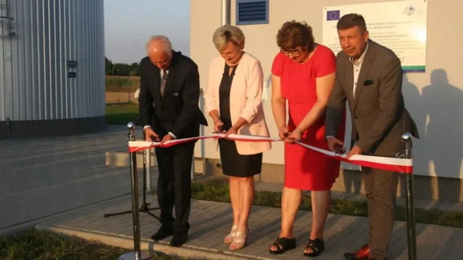 Uroczyste otwarcie i przekazanie inwestycji w gminie Andrzejewo
