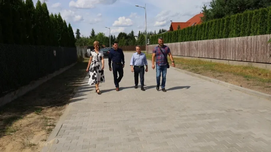 Koniec prac budowlanych na ulicy Dębowej