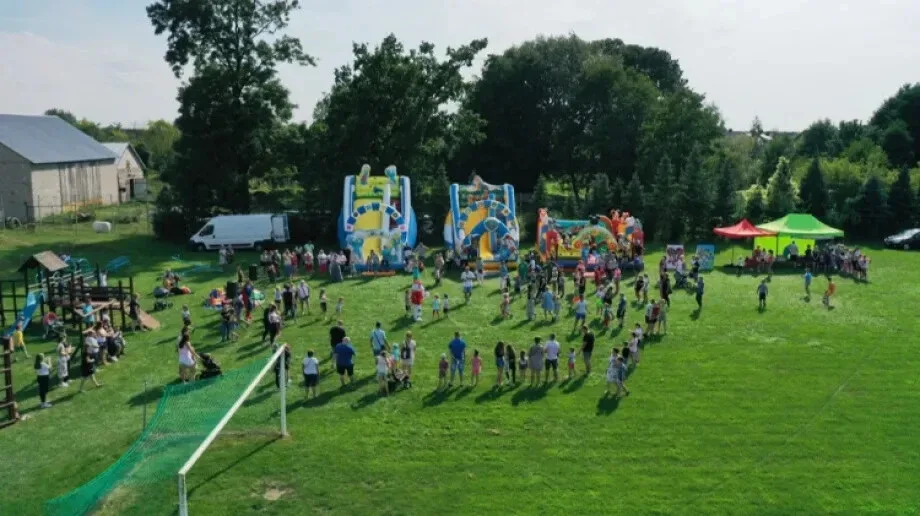 Piknik 'Szczepimy się' w Zarębach Kościelnych