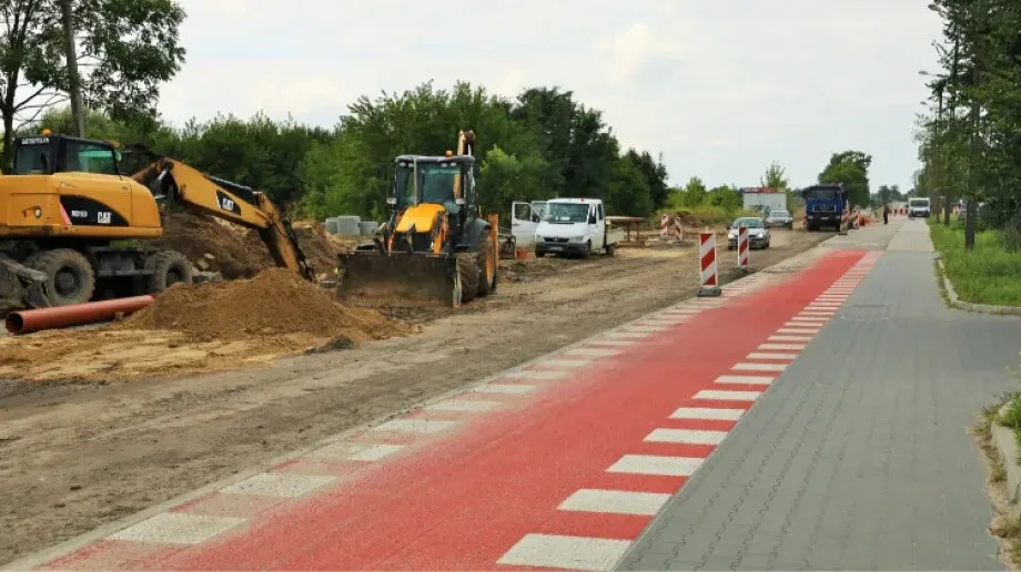 Trwają prace nad przebudową ulicy Sikorskiego 