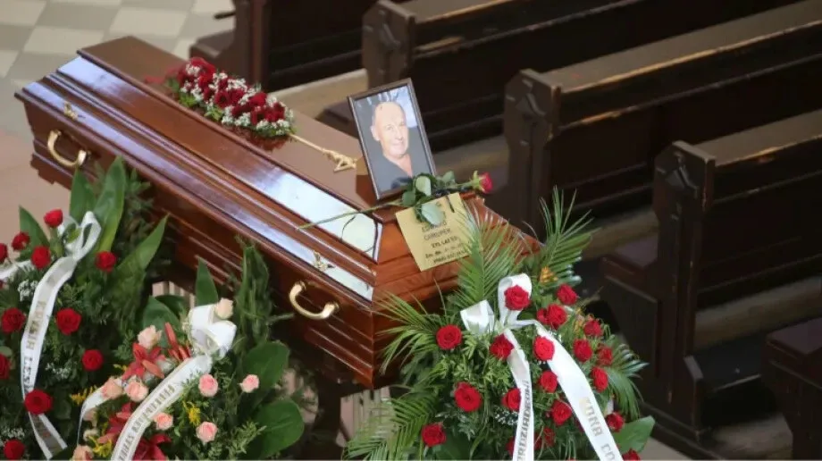 Ostatnia droga śp. Edwarda Chrupka