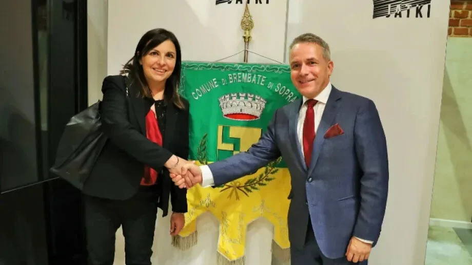 Goście z Brembate di Sopra w Ostrowi Mazowieckiej