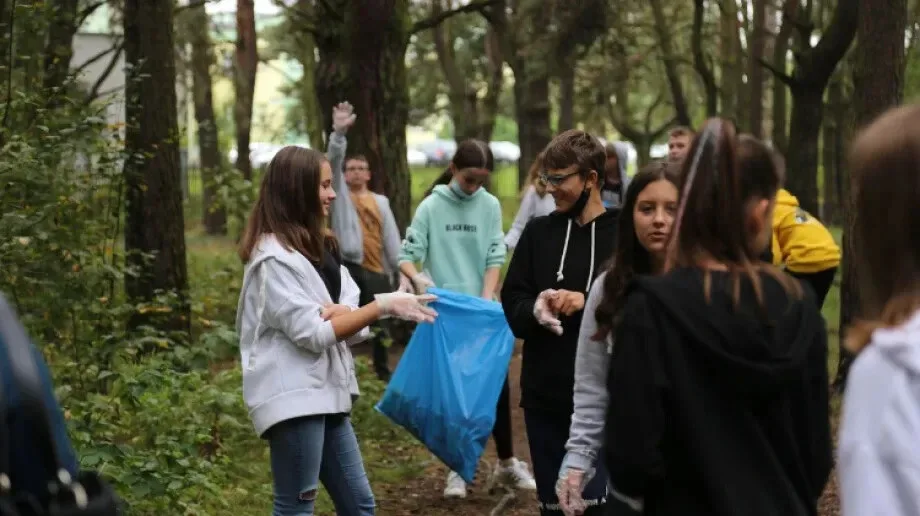 Akcja 'Sprzątanie Świata' w Małkini Górnej (zdjęcia)