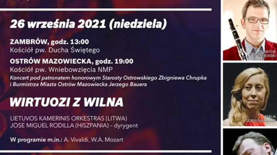 Wirtuozi z Wilna wystąpią podczas koncertu 'Sacrum et Musica'