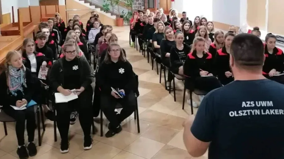 Klasy ratownicze 'Rubinka' wybrały się na szkolenie