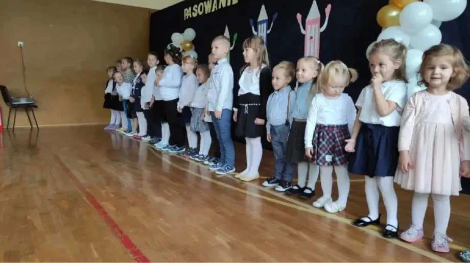 Pasowanie na przedszkolaka w Kozikach
