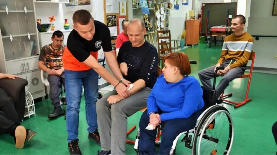 Szkolenie z pierwszej pomocy w Środowiskowym Domu Samopomocy